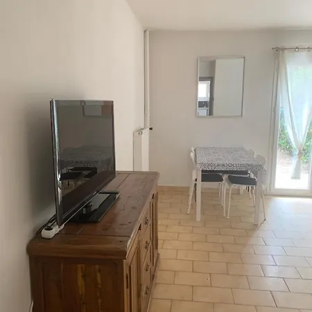 Apartment T1bis Avec Jardin A Gare
